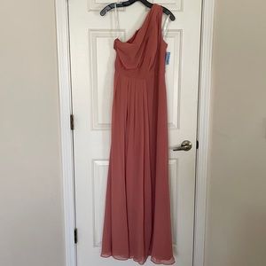 David’s bridal chiffon bridesmaid dress
